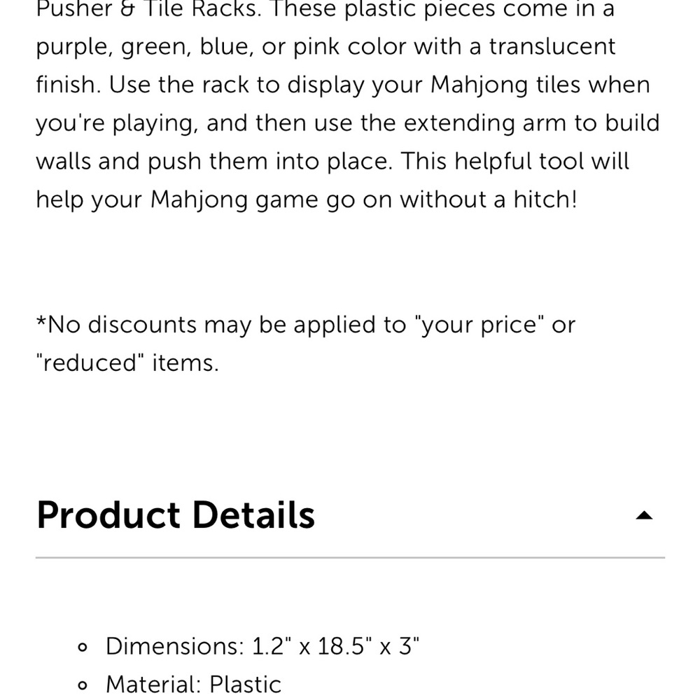 Mahjong Pusher & Tile Racks - Picture 8 of 8